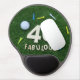 Alfombrilla De Ratón De Gel Golf 40 cumpleaños con bola en verde (Lado Izquierdo)