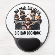 Gracioso Big Hair Music Boombox Hamster Supergroup