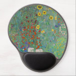 Alfombrilla De Ratón De Gel Gustav Klimt - Jardín de campo con girasoles<br><div class="desc">Jardín de campo con girasoles / Jardín de granja con girasoles - Gustav Klimt en 1905-1906</div>
