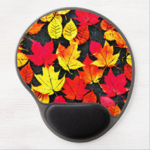 Hojas de otoño vibrantes