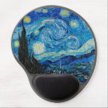 Alfombrilla De Ratón De Gel La noche estrellada de Van Gogh<br><div class="desc">Noche estrellada,  famosa pintura de Vincent van Gogh.</div>
