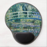 Alfombrilla De Ratón De Gel Monet - Lilis de agua y puente japonés<br><div class="desc">Water Lilies y el Puente Japonés,  famoso cuadro de Claude Monet,  1899</div>