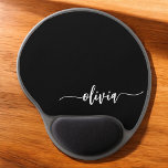 Alfombrilla De Ratón De Gel Monograma elegante Minimalista blanco negro y mode<br><div class="desc">Presentamos nuestra Colección de Monogramas Modernos Minimalistas en Blanco y Negro: Adopte la simplicidad y la sofisticación con nuestros diseños minimalistas, curados para elevar su estilo sin esfuerzo. Esta colección, elaborada con gran interés para la estética moderna, presenta elegantes diseños en blanco y negro acentuados por monogramas personalizados. Desde papel...</div>