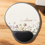 Alfombrilla De Ratón De Gel Monograma elegante Minimalista moderno Boho Wildfl<br><div class="desc">Presentamos nuestra Colección de Monogramas Modernos de Flor Silvestre: Adopte la simplicidad y la sofisticación con nuestros diseños minimalistas, curados para elevar su estilo sin esfuerzo. Esta colección, elaborada con gran interés para la estética moderna, presenta elegantes diseños en blanco y negro acentuados por monogramas personalizados. Desde papel de moda...</div>