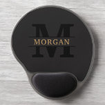 Alfombrilla De Ratón De Gel Monograma y nombre elegantes personalizados<br><div class="desc">Añada un toque de elegancia a sus productos esenciales diarios con este monograma personalizado y el nombre del producto. Con un diseño refinado y detalles de personalizable, combina sofisticación y funcionalidad. Ya sea para uso personal o como un regalo reflexivo, este artículo muestra un elegante monograma y su nombre elegido,...</div>