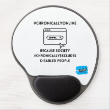 Mousepad con exclusión crónica en línea