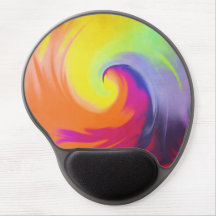 Onda de la acuarela - gel Mousepad