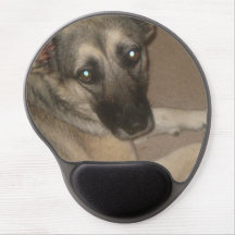"Puddin" el pastor alemán Mousepad