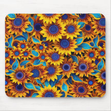 Alfombrilla de ratón de girasol