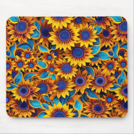 Alfombrilla de ratón de girasol