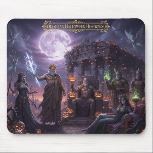 Alfombrilla de ratón de Halloween de mitología gri