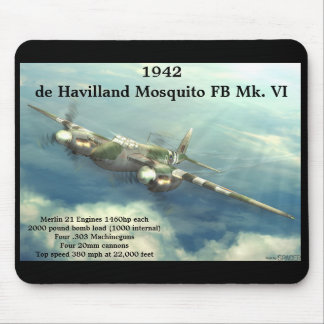 Alfombrilla De Ratón de Havilland Mosquito FB Mk. IV