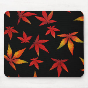 Alfombrilla de ratón de hojas de otoño