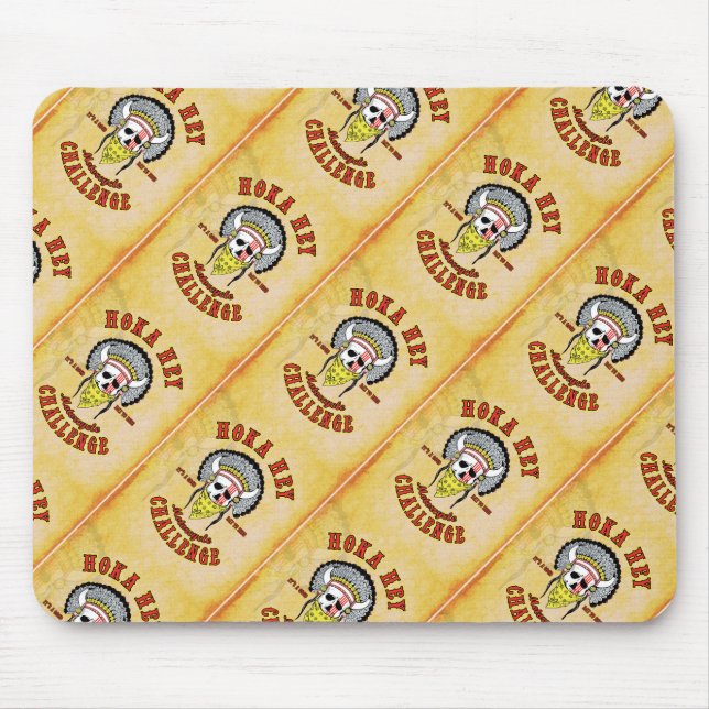 Alfombrilla De Ratón De Hoka cojín de ratón del desafío de la (Frente)