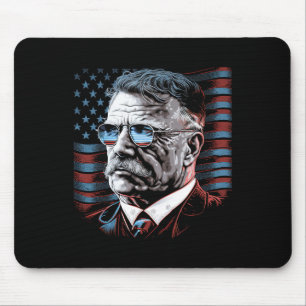 Alfombrilla De Ratón De Julio El Presidente Theodore Teddy Roosevelt Am