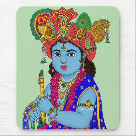 Alfombrilla de ratón de Krishna niño
