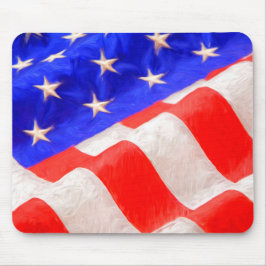 Alfombrilla de ratón de la bandera americana