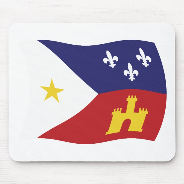 Alfombrilla de ratón de la bandera de Acadiana (Frente)