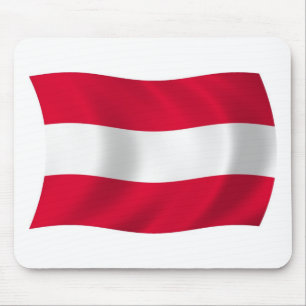 Alfombrilla de ratón de la bandera de Austria