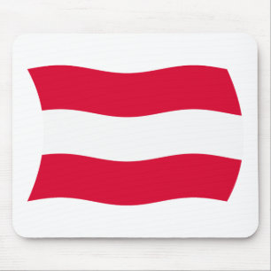 Alfombrilla de ratón de la bandera de Austria