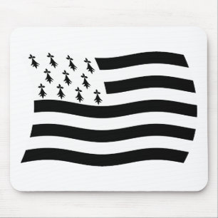 Alfombrilla de ratón de la bandera de Bretaña