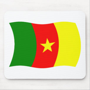 Alfombrilla de ratón de la bandera de Camerún