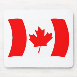 Alfombrilla de ratón de la bandera de Canadá