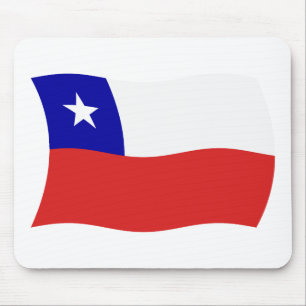 Alfombrilla de ratón de la bandera de Chile