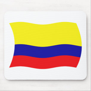 Alfombrilla de ratón de la bandera de Colombia