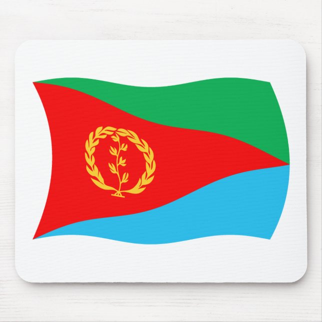 Alfombrilla de ratón de la bandera de Eritrea (Frente)