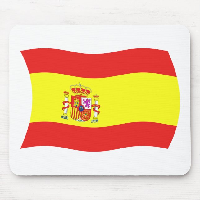 Alfombrilla de ratón de la bandera de España (Frente)