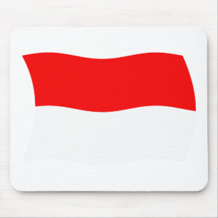 Alfombrilla de ratón de la bandera de Indonesia
