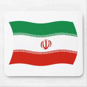 Alfombrilla de ratón de la bandera de Irán