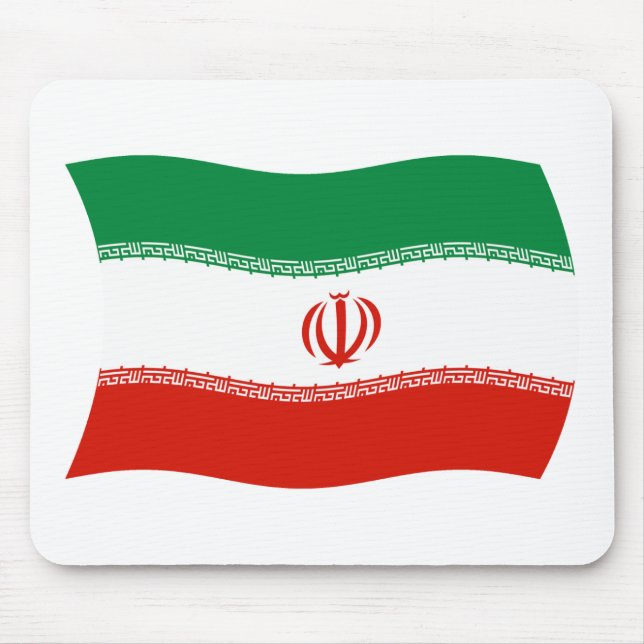 Alfombrilla de ratón de la bandera de Irán (Frente)