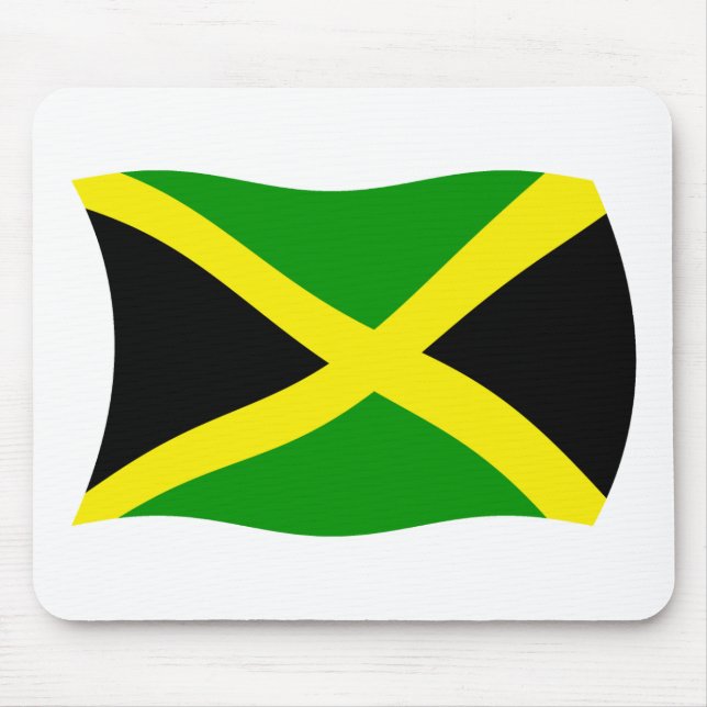 Alfombrilla de ratón de la bandera de Jamaica (Frente)