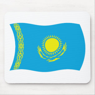 Alfombrilla de ratón de la bandera de Kazajistán