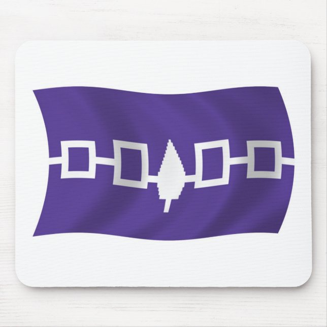 Alfombrilla de ratón de la bandera de la Confedera (Frente)