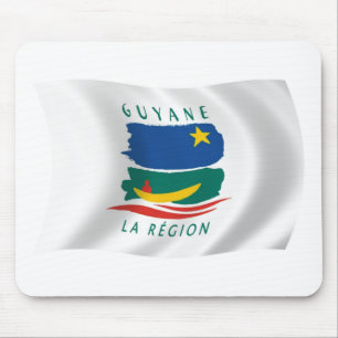 Alfombrilla de ratón de la bandera de la Guayana F