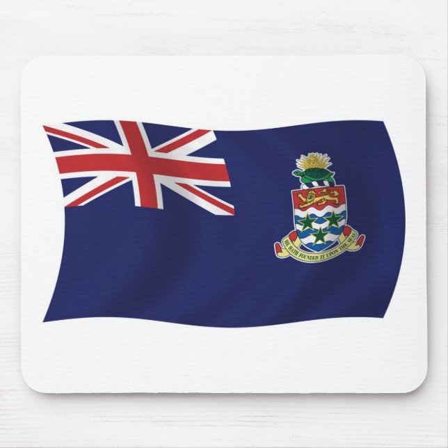 Alfombrilla de ratón de la bandera de las Islas Ca (Frente)