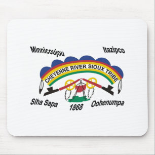 Alfombrilla de ratón de la bandera de los sioux de