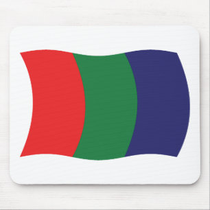 Alfombrilla de ratón de la bandera de Marte