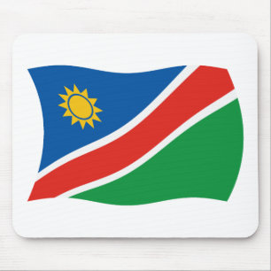 Alfombrilla de ratón de la bandera de Namibia