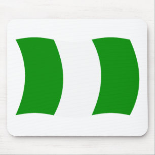 Alfombrilla de ratón de la bandera de Nigeria