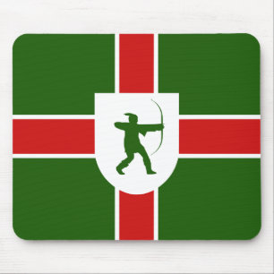 Alfombrilla de ratón de la bandera de Nottinghamsh