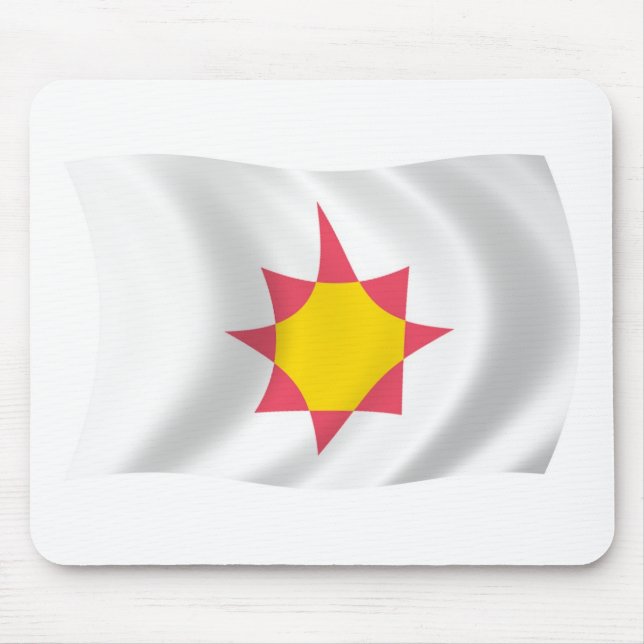 Alfombrilla de ratón de la bandera de Novial (Frente)