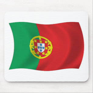 Alfombrilla de ratón de la bandera de Portugal