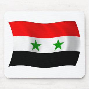 Alfombrilla de ratón de la bandera de Siria