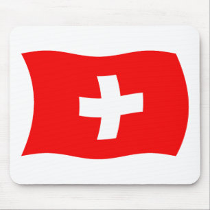Alfombrilla de ratón de la bandera de Suiza