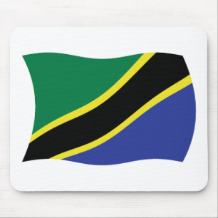 Alfombrilla de ratón de la bandera de Tanzania
