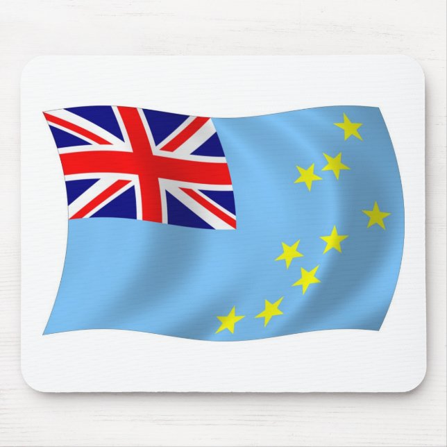 Alfombrilla de ratón de la bandera de Tuvalu (Frente)